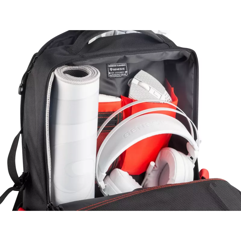 GENESIS Pallad 410 mugursoma Rucksack Melns Poliesters