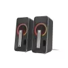 GENESIS Helium 100 BT RGB skaļruņu komplekts 10 W PC/Laptop Melns, Sudrabs 2.0 kanāli Bluetooth