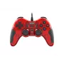 GENESIS MANGAN 200 Red USB 2.0 spēļu kontrolieris (gamepad) ar analogajiem un digitālajiem taustiņiem