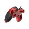 GENESIS MANGAN 200 Red USB 2.0 spēļu kontrolieris (gamepad) ar analogajiem un digitālajiem taustiņiem