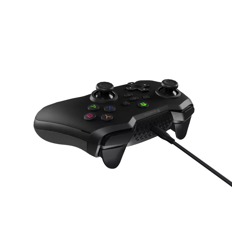 GENESIS Mangan 300 Black USB Gamepad Analogs/Digitāls Android, Nintendo Switch, PC