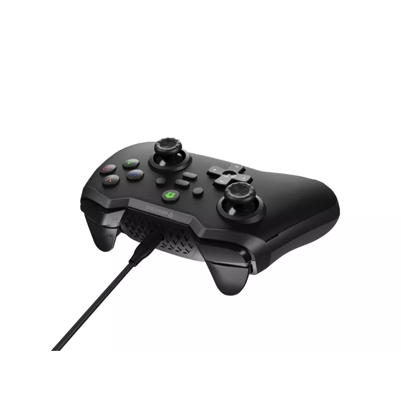 GENESIS Mangan 300 Black USB Gamepad Analogs/Digitāls Android, Nintendo Switch, PC