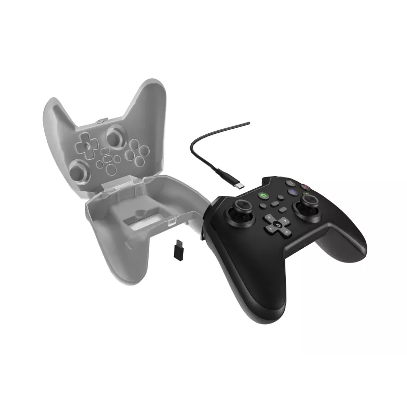 GENESIS Mangan 300 Black USB Gamepad Analogs/Digitāls Android, Nintendo Switch, PC