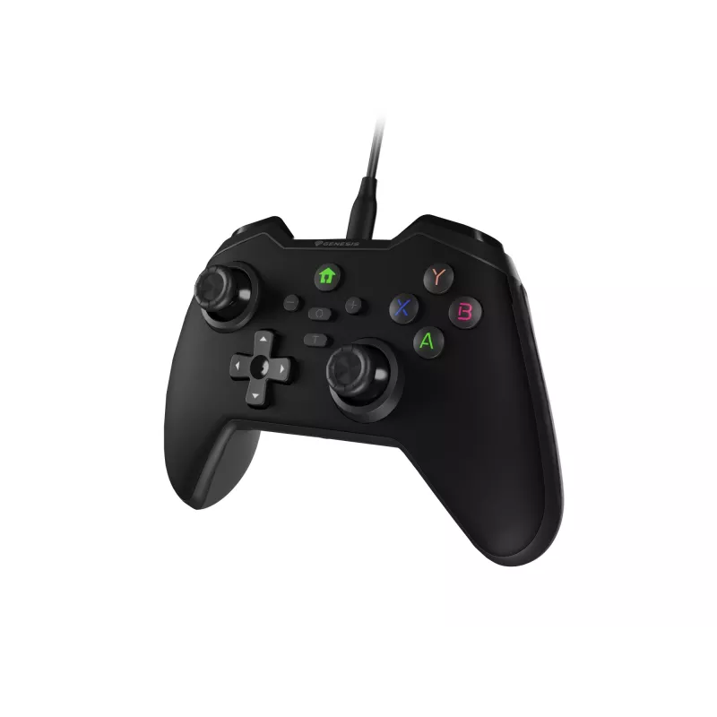 GENESIS Mangan 300 Black USB Gamepad Analogs/Digitāls Android, Nintendo Switch, PC