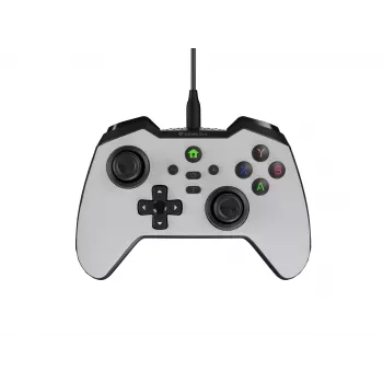 GENESIS Mangan 300 White USB spēļu kontrolieris Analogs / Digitāls Android, Nintendo Switch, PC