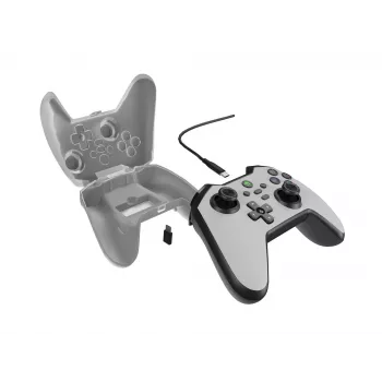 GENESIS Mangan 300 White USB spēļu kontrolieris Analogs / Digitāls Android, Nintendo Switch, PC