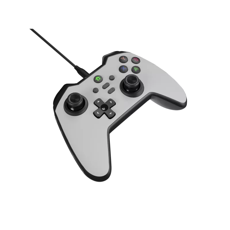 GENESIS Mangan 300 White USB spēļu kontrolieris Analogs / Digitāls Android, Nintendo Switch, PC