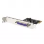 StarTech.com 1-Porta Paralēlā PCIe Karte - PCI Express uz Paralēlo DB25 Adaptera Karte - Darbvirsmas Paplašināšanas LPT Kontrolieris Printeriem, Skeneriem un Plotteriem - SPP/ECP - Standarta/Zema Profila