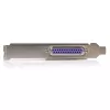 StarTech.com 1-Porta Paralēlā PCIe Karte - PCI Express uz Paralēlo DB25 Adaptera Karte - Darbvirsmas Paplašināšanas LPT Kontrolieris Printeriem, Skeneriem un Plotteriem - SPP/ECP - Standarta/Zema Profila