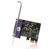 StarTech.com 1-Porta Paralēlā PCIe Karte - PCI Express uz Paralēlo DB25 Adaptera Karte - Darbvirsmas Paplašināšanas LPT Kontrolieris Printeriem, Skeneriem un Plotteriem - SPP/ECP - Standarta/Zema Profila