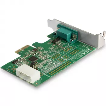 StarTech.com 1-porta PCI Express RS232 seriālā adaptera karte - PCIe RS232 seriālā kontrollera karte - PCIe uz Serial DB9 - 16950 UART - zema profila paplašinājuma karte - Windows un Linux