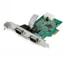 StarTech.com PEX2S953 2-portu PCI Express RS232 seriālā adaptera karte - PCIe RS232 seriālā kontrollera karte - PCIe uz diviem seriālajiem DB9 portiem - 16950 UART - paplašināšanas karte - Windows un Linux