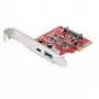 StarTech.com 2-portu 10Gbps USB-A un USB-C PCIe karte - USB 3.1 Gen 2 PCI Express Type C/A kontrollera karte - USB 3.2 Gen 2x1 PCIe paplašināšanas karte - Windows, macOS, Linux