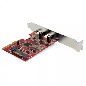 StarTech.com 2-Port USB 3.2 Gen 2 PCIe karte, USB-C 10Gbps, PCI Express 3.0 x4, ASMedia ASM3142, Windows/macOS/Linux, TAA
