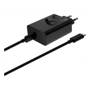 Motorola TurboPower 68W universāls melns AC ātrās uzlādes lādētājs