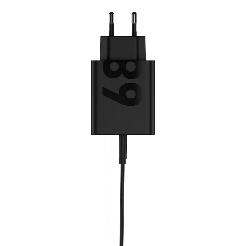 Motorola TurboPower 68W universāls melns AC ātrās uzlādes lādētājs
