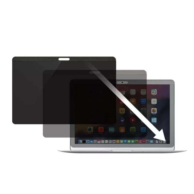 StarTech.com Privātuma ekrāns 13 inch MacBook Pro & MacBook Air - Magnētisks noņemams drošības filtrs - Zilās gaismas samazināšana 16:10 - Matēts/Spīdīgs - +/-30 grādi