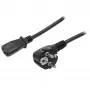 StarTech.com 2m strāvas vads, EU Schuko uz C13, 18AWG, 250V 10A, melns