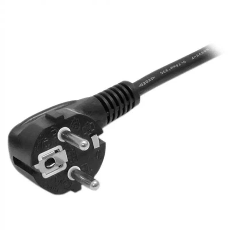 StarTech.com 2m strāvas vads, EU Schuko uz C13, 18AWG, 250V 10A, melns