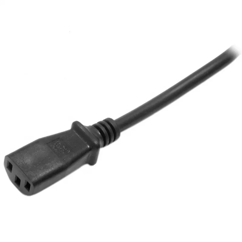 StarTech.com 2m strāvas vads, EU Schuko uz C13, 18AWG, 250V 10A, melns