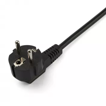 StarTech.com 2m datora strāvas Y kabelis, 18AWG, EU Schuko līdz 2x C13, 10A 250V, melns