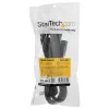 StarTech.com 2m datora strāvas Y kabelis, 18AWG, EU Schuko līdz 2x C13, 10A 250V, melns
