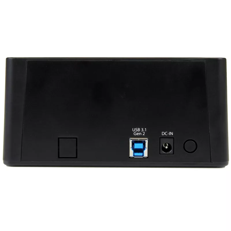 StarTech.com autonomais cietā diska dublikators, divu nodalījumu HDD/SSD klonētājs/kopētājs, USB 3.1 (10Gbps) uz SATA III HDD/SSD dokošanas stacija, cietā diska dublikatora doks, cietā diska klonētājs