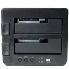 StarTech.com autonomais cietā diska dublikators, divu nodalījumu HDD/SSD klonētājs/kopētājs, USB 3.1 (10Gbps) uz SATA III HDD/SSD dokošanas stacija, cietā diska dublikatora doks, cietā diska klonētājs
