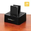 StarTech.com autonomais cietā diska dublikators, divu nodalījumu HDD/SSD klonētājs/kopētājs, USB 3.1 (10Gbps) uz SATA III HDD/SSD dokošanas stacija, cietā diska dublikatora doks, cietā diska klonētājs