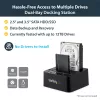 StarTech.com autonomais cietā diska dublikators, divu nodalījumu HDD/SSD klonētājs/kopētājs, USB 3.1 (10Gbps) uz SATA III HDD/SSD dokošanas stacija, cietā diska dublikatora doks, cietā diska klonētājs