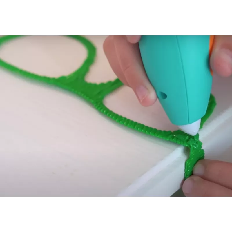 3Doodler Start Plus 3D pildspalva 0,77 mm Tirkīza, Dzeltena