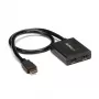 StarTech.com 4K HDMI 2-Portu Video Sadalītājs – 1x2 HDMI Sadalītājs – Barošana no USB vai Strāvas Adaptera – 4K 30Hz