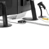 StarTech.com 4-Portu USB 2.0 Hub - Metāla Industriālais USB-A Hub - DIN Sliežu, Sienas vai Galda Montējams USB Datu Hub - TAA Atbilstošs USB Paplašinātājs
