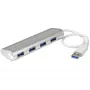 StarTech.com 4 portu USB centrmezgls, USB A uz 4x USB-A pieslēgvietām, USB 5Gbps, izturīgs dizains, barots no kopnes, portatīvs klēpjdatora USB 3.0 centrmezgls