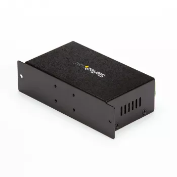 StarTech.com 7-Portu USB 2.0 centrmezgls - Metāla industriālais USB-A centrmezgls ar ESD aizsardzību un 350W pārsprieguma aizsardzību - DIN sliedes, sienas vai galda montāžai - TAA atbilstošs USB paplašinātājs