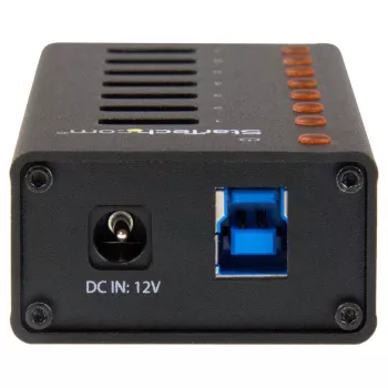 StarTech.com 7-Portu USB 3.0 Hubs - Metāla korpuss, darbvirsmas vai sienas montāžai