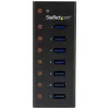 StarTech.com 7-Portu USB 3.0 Hubs - Metāla korpuss, darbvirsmas vai sienas montāžai