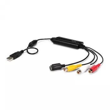 StarTech.com USB video uztveršanas adaptera kabelis - S-Video/Composite uz USB 2.0 SD video uztveršanas ierīce - TWAIN atbalsts - analogs uz digitālo pārveidotājs mediju glabāšanai - tikai Windows