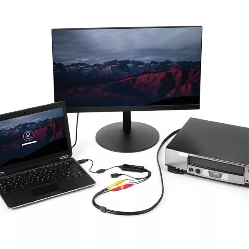 StarTech.com USB video uztveršanas adaptera kabelis - S-Video/Composite uz USB 2.0 SD video uztveršanas ierīce - TWAIN atbalsts - analogs uz digitālo pārveidotājs mediju glabāšanai - tikai Windows