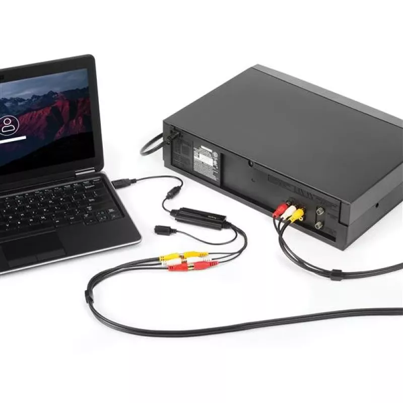 StarTech.com USB video uztveršanas adaptera kabelis - S-Video/Composite uz USB 2.0 SD video uztveršanas ierīce - TWAIN atbalsts - analogs uz digitālo pārveidotājs mediju glabāšanai - tikai Windows
