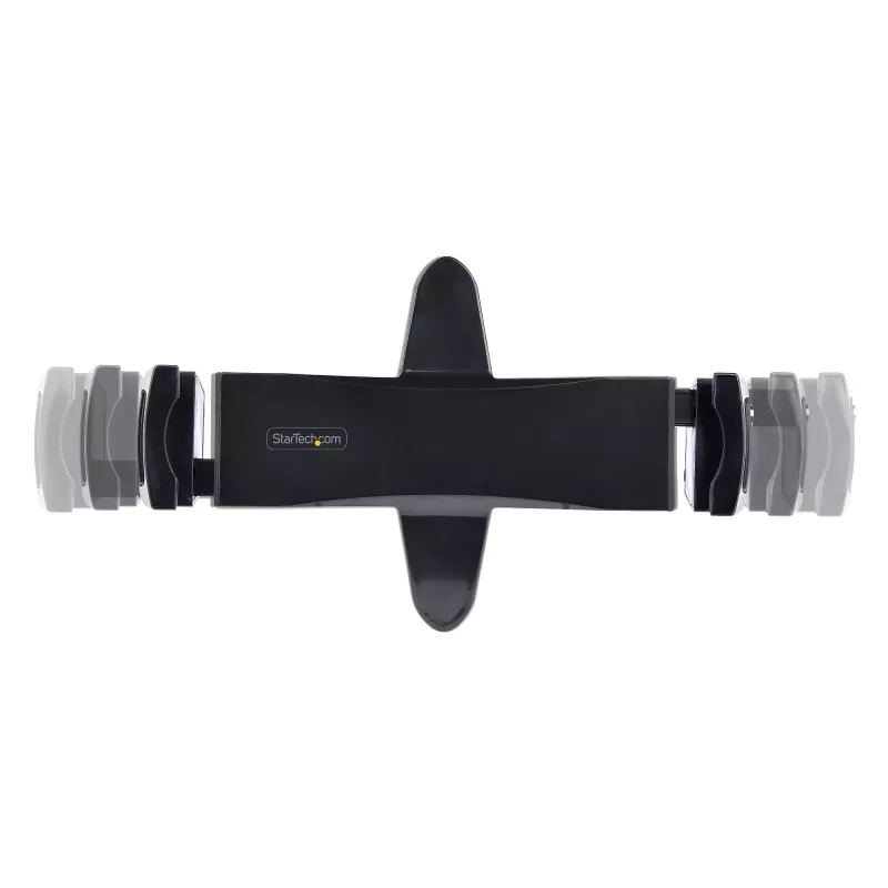 StarTech.com VESA stiprinājuma adapteris planšetēm 7,9–12,5 collām – līdz 2 kg – 75×75/100×100 mm VESA – universāla pretzagšanas planšetes VESA skava – drošs planšetes stiprinājums – melns