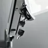 StarTech.com VESA stiprinājuma adapteris planšetēm 7,9–12,5 collām – līdz 2 kg – 75×75/100×100 mm VESA – universāla pretzagšanas planšetes VESA skava – drošs planšetes stiprinājums – melns