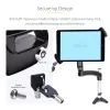 StarTech.com VESA stiprinājuma adapteris planšetēm 7,9–12,5 collām – līdz 2 kg – 75×75/100×100 mm VESA – universāla pretzagšanas planšetes VESA skava – drošs planšetes stiprinājums – melns