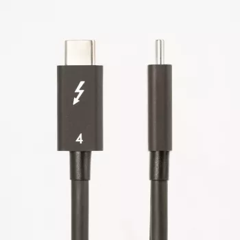 StarTech.com 1m Thunderbolt 4 kabelis - 40Gbps - 100W PD - 4K/8K video - Intel sertificēts - saderīgs ar USB4/Thunderbolt 3/USB 3.2/USB Type-C/DisplayPort