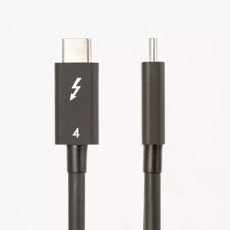 StarTech.com 1m Thunderbolt 4 kabelis - 40Gbps - 100W PD - 4K/8K video - Intel sertificēts - saderīgs ar USB4/Thunderbolt 3/USB 3.2/USB Type-C/DisplayPort