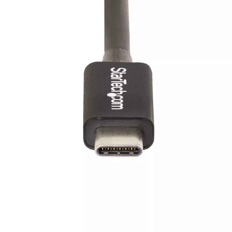 StarTech.com 1m Thunderbolt 4 kabelis - 40Gbps - 100W PD - 4K/8K video - Intel sertificēts - saderīgs ar USB4/Thunderbolt 3/USB 3.2/USB Type-C/DisplayPort