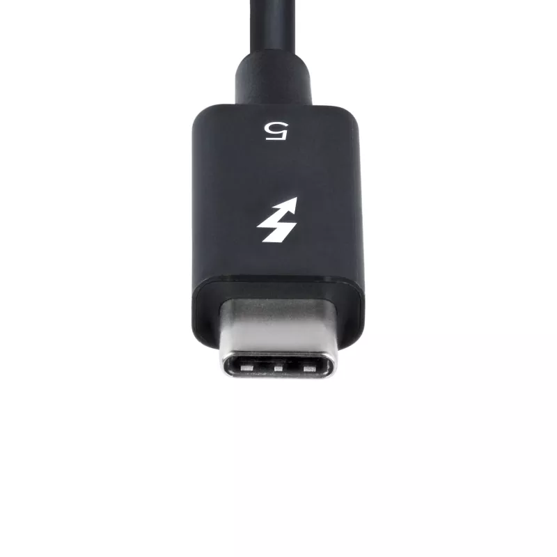 StarTech.com 1m Thunderbolt 5 kabelis, 80Gbps/līdz 120Gbps, 240W PD, 8K 60Hz, sertificēts Thunderbolt kabelis - saderīgs ar Thunderbolt 4/USB4/USB-C