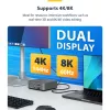StarTech.com 1m Thunderbolt 5 kabelis, 80Gbps/līdz 120Gbps, 240W PD, 8K 60Hz, sertificēts Thunderbolt kabelis - saderīgs ar Thunderbolt 4/USB4/USB-C