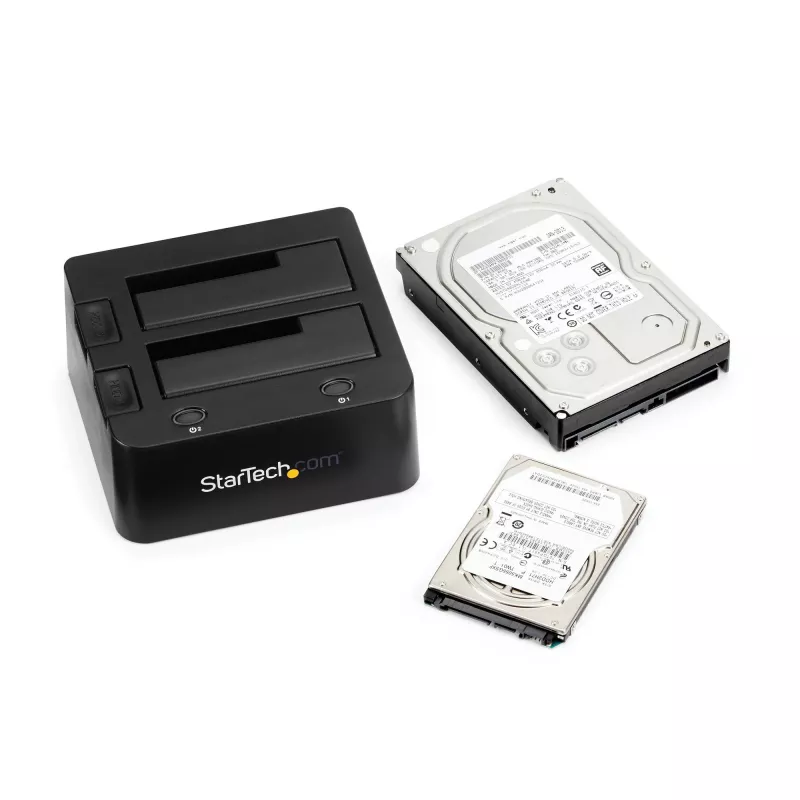 StarTech.com Divu vietu USB 3.0 uz SATA un IDE cieto disku dokstacija