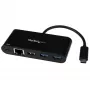 StarTech.com USB-C uz Ethernet adapteris ar 3 portu USB 3.0 centrmezglu un Power Delivery